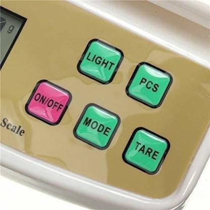 Shopfleet Kitchen SF-400A 10kg Multipurpose LCD Screen Digital Weighing Measure Scale Machine for Measuring Fruits, Spice, Food, Vegetable