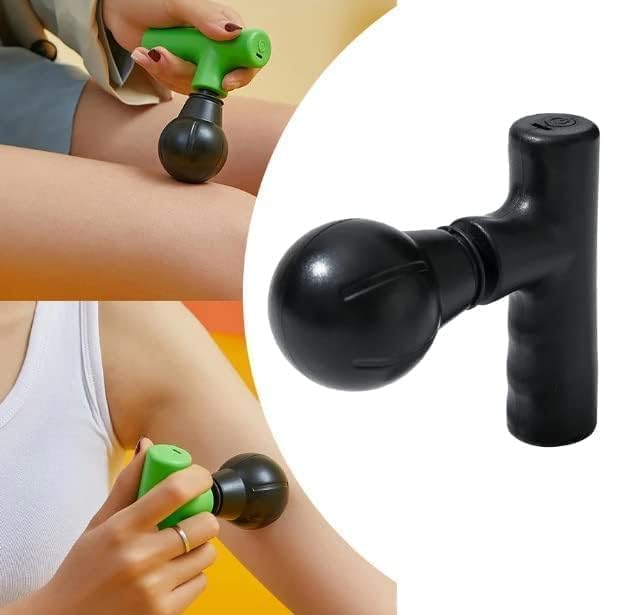 OZKET Mini Fascial Gun Deep Tissue Muscle Massager Portable Electric Massage Gun for Full Body, Face, Neck & Back Pain Relief Pocket Sized, Quiet, Massager for Home, Gym & Office (ASH-809)