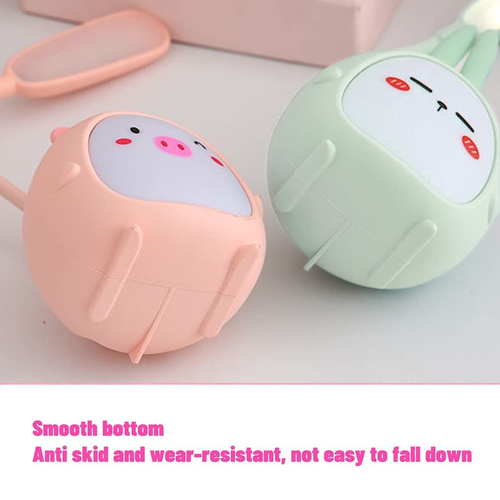 Rechargeable USB Warm Light LED Children Eye Protection Lamps, Desk Lamp for Work from Home Yellow Color Light (Cute Kids Lamp)