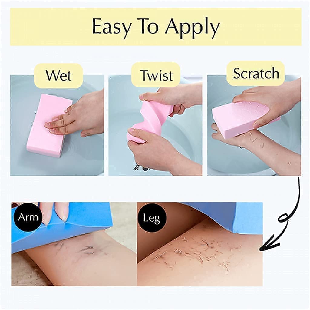 MOROVIK Pack 2 Super Soft Bath Sponge Scrubber for Kids & Babies - Gentle Cleaning, Exfoliating, and Dead Skin Removal- Perfect for Men and Women (Surprise Colors)