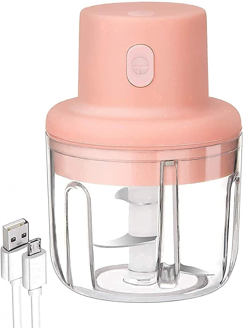 ROSA Chopper for Kitchen Use - Electric Vegetable Chopper, Mini Mixer Grinder, Garlic Peeler, Portable Blender, Onion Cutter, Small Grinder, Automatic Cooking Machine, Kitchen Tools & Gadgets