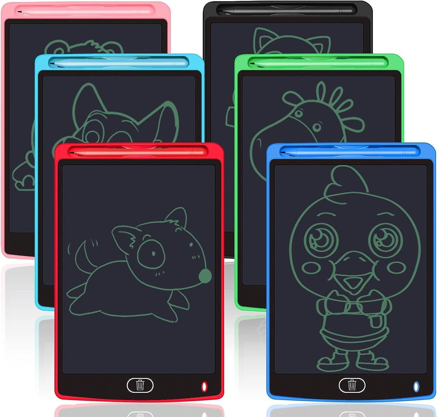 Toy Imagine LCD Writing Tablet for Kids – 8.5 Inch Digital Slate Pad for Drawing & Writing | Rewritable LCD Board for Kids Age 3-10 Years | Smart Writing Tab for Boys & Girls