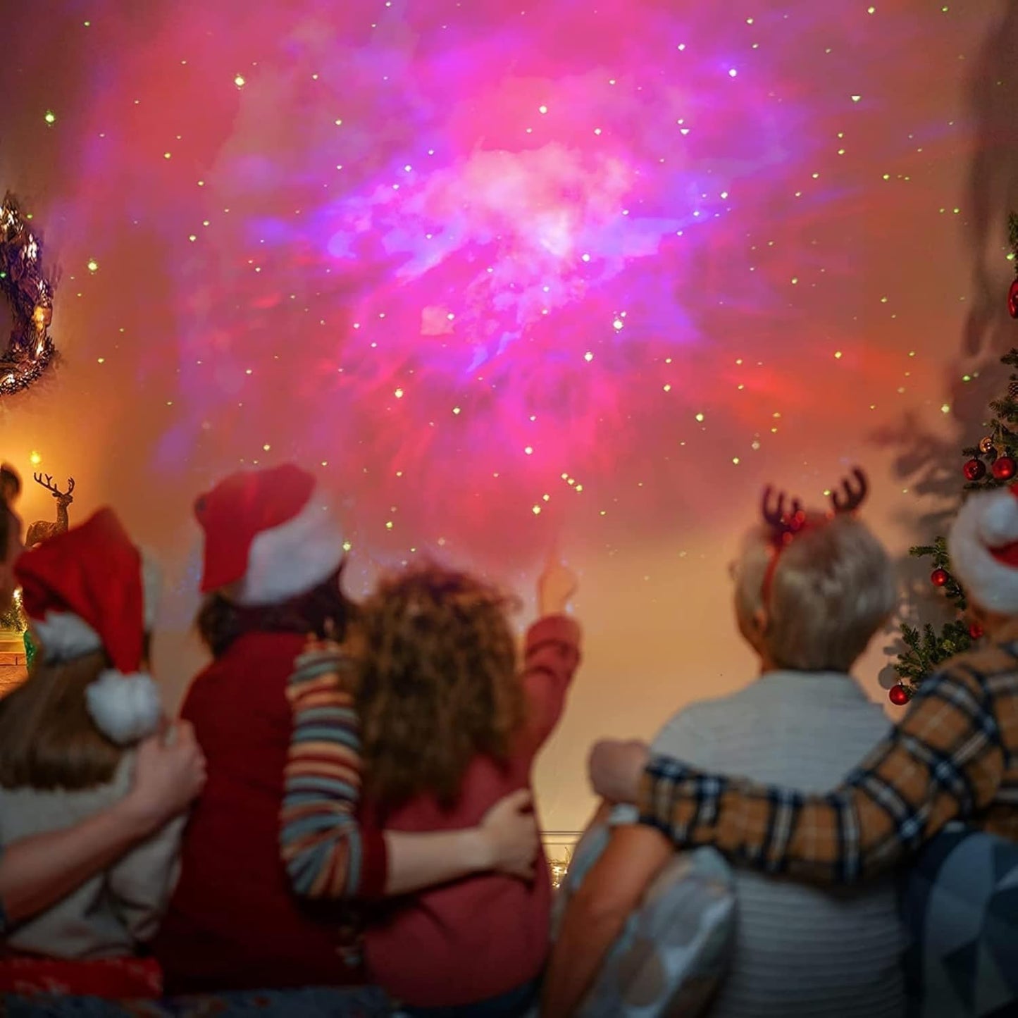 DesiDiya® Astronaut Light Projector – 360° Galaxy Star Projector with Timer & Remote Control, Ideal for Bedroom Ceiling, Home Decor, and Parties (Corded Electric)