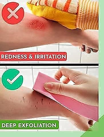 MOROVIK Pack 2 Super Soft Bath Sponge Scrubber for Kids & Babies - Gentle Cleaning, Exfoliating, and Dead Skin Removal- Perfect for Men and Women (Surprise Colors)