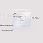 Misamo Enterprise PVC Wall Hooks, Pack of 15, Transparent