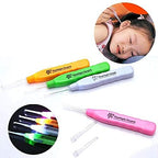 ETSAP Ear wax Remover with LED Flashlight Ear pick for Ear wax remover and cleaner, Ear cleaning tools for kids and adults Curette Store Extra Extensions in Rear Better Accuracy Earpick(PACK OF 3)