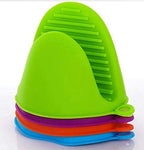 CELLEBII® Silicone Mini Microwave Oven Mitts Gloves, Baking Hand Gloves, Cooking Pinch Grips, Kitchen Heat Hot Handle Holder