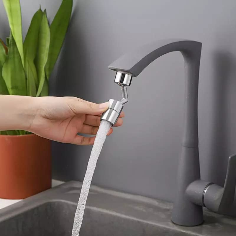 IONIX Tap, Tap filter, Tap extender for kitchen sink, Sink tap for kitchen, Water tap, Flexible Anti Splash Water Saving Movable Sink Faucet, (720 degree tap extension)