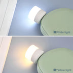 E-Cosmos Plug in LED Night Light Mini USB LED Light Flexible USB LED Ambient Light Mini USB LED Light, LED Portable car Bulb, Indoor, Outdoor, Reading, Sleep
