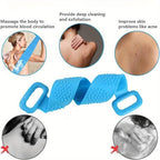 FIGMENT Soft Silicone Bath Body Brush For Men and Women, Deep Nourishing Cleansing, Exfoliation, Dirt Removal, BPA-Free, Back Scrubber, Lather Boosting Bristles, No-Slip Grip, Multicolor (Standard)