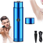 Flexi Madhav Mini Electric Shaver Portable Shaver Men And Women, Shaving Machine Pocket Beard Trimmer Electric Razor for Unisex, USB Rechargeable Multipurpose Hair Shavers for Face