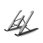 Geonix Trek T1 ABS Plastic Laptop Stand Height & Angle Adjustable | Foldable | Portable | Supports Maximum 5kg of Weight |Support Upto 17 inch
