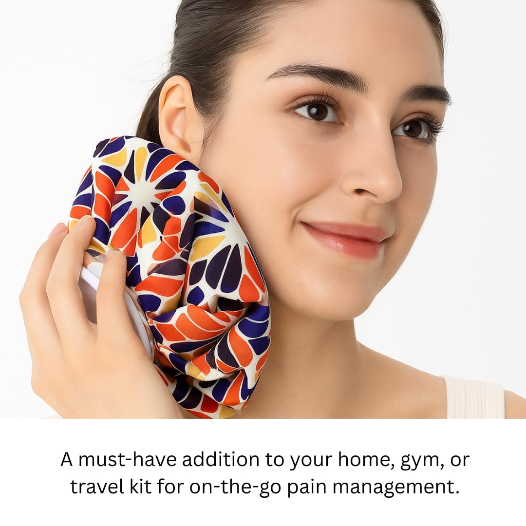 ANTIL'S 9-Inch Hot & Cold Water Bag for Pain Relief – Reusable Ice Pack for First Aid, Sports Injuries, Neck & Knee Pain Relief – Leak-Proof Design for Hot and Cold Therapy