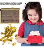 JELVI Wooden Piggy Bank for Kids & Adults, Coin Box with Carved Design,Savings Box,Money Bank Mini Bank,Donation Box,Smart Money Box,Wooden Coin Box, Money Saver, Money Bank Piggy Bank with Numbers