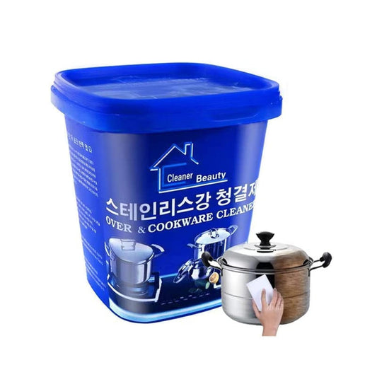 CHANT HARI Cookware Cleaner Powder | Stainless Steel Cleaning Powder for Pots, Pans, Utensils, Gas Stove & Kitchenware | Strong Detergent Powder for Easy Cleaning