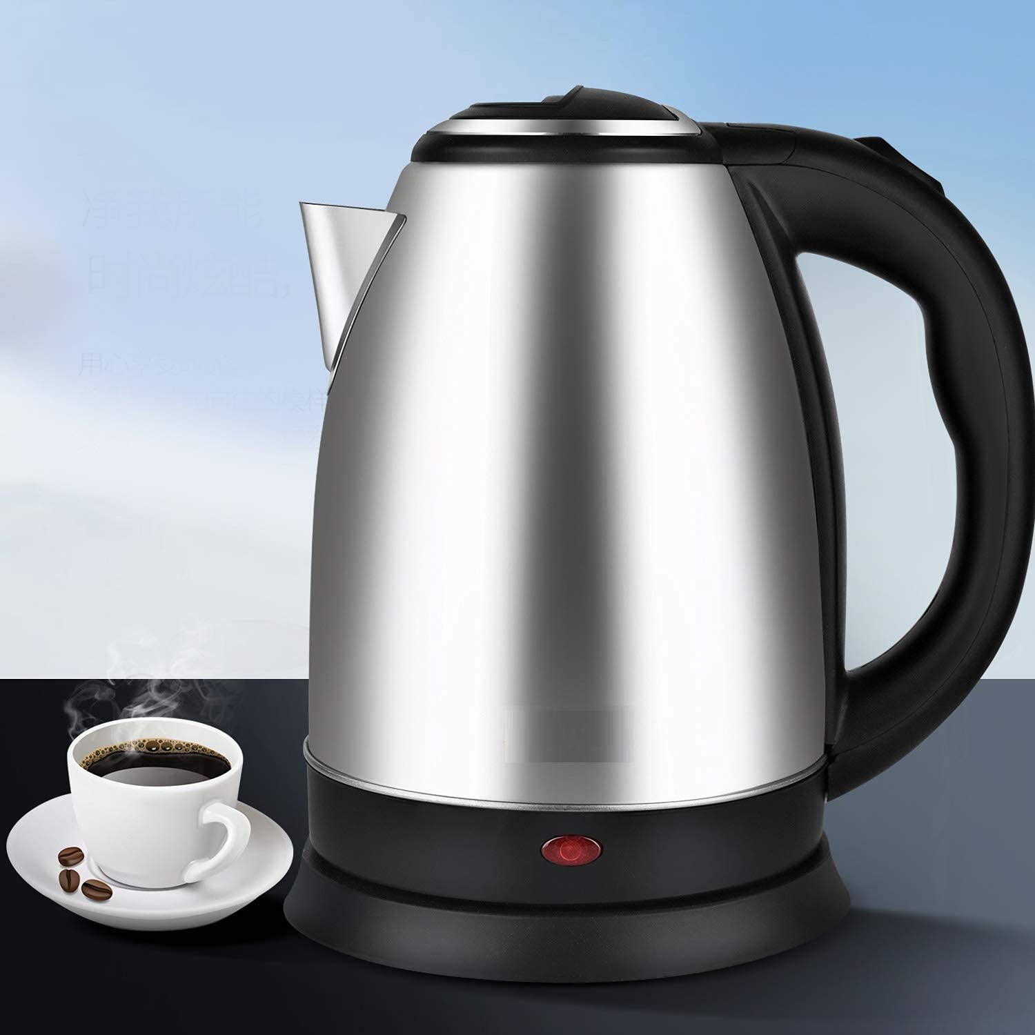 GLIVE (LABEL) Scarlet Electric Kettle 2.0 Litre Design For Hot Water, Tea,Coffee,Milk, Rice and Other Multipurpose Cooking Foods Kettle