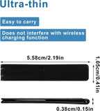 KolorFish Ultra Thin Mobile Phone Holder, Adjustable Angle Mini Alloy Kickstand Portable Phone Stand Foldable Horizontal/Vertical Desk Stand Holder