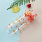 Home Water Bottle for Kids | Printed Designs for Kids | Plastic Sipper Bottle for Kids | Food Grade Plastic | One Click Open Flip Lid | Transparent, Leak Proof, BPA Free | 550 ml