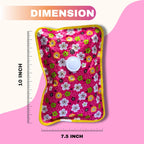 Electric Hot Water Bag For Pain Relief Therapy (Multicolor) Pack of 1