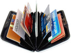 Men Aluminium Aluma Wallet Multicolor Pockets Purse Credit Cards Organizing Hard Case Holder Aluma Wallet