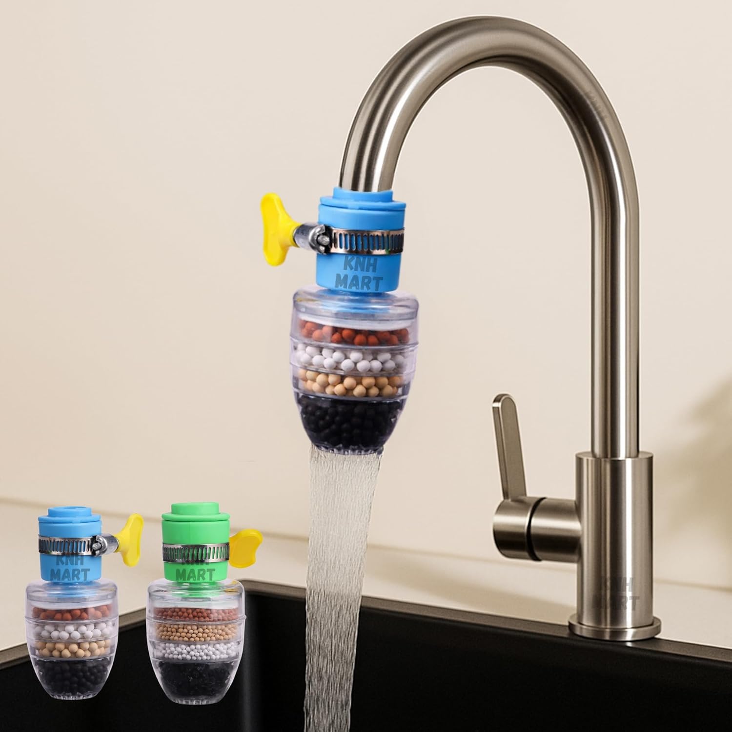 Activated Carbon Faucet Water Filters Home Kitchen Faucet Tap Water|Tap Filter Multilayer | Clean Purifier Filter Cartridge Water Filters