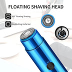 Flexi Madhav Mini Electric Shaver Portable Shaver Men And Women, Shaving Machine Pocket Beard Trimmer Electric Razor for Unisex, USB Rechargeable Multipurpose Hair Shavers for Face