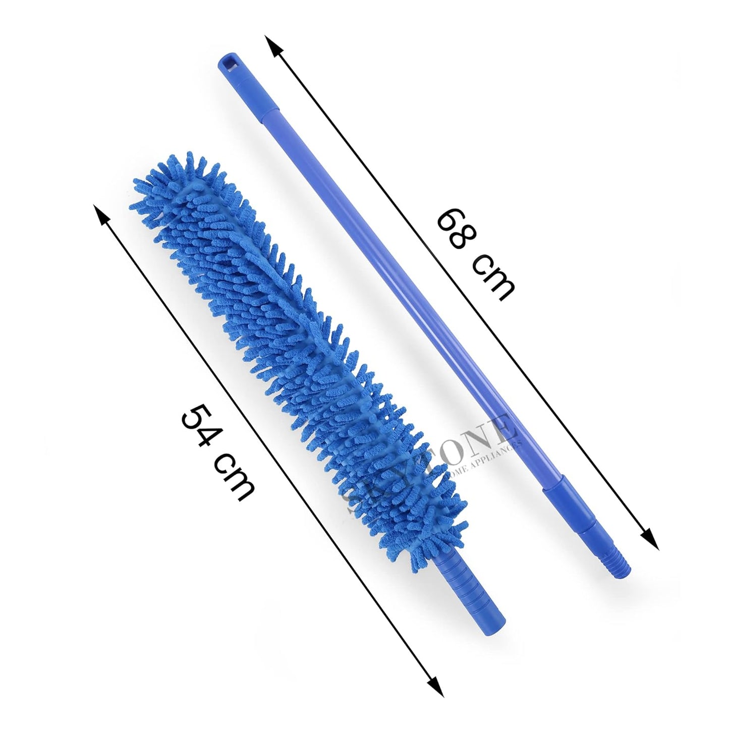 SKYTONE Flexible Fan Cleaning Duster for Multi-Purpose Cleaning of Home, Kitchen, Car, Office with Long Rod