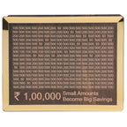 JELVI Wooden Piggy Bank for Kids & Adults, Coin Box with Carved Design,Savings Box,Money Bank Mini Bank,Donation Box,Smart Money Box,Wooden Coin Box, Money Saver, Money Bank Piggy Bank with Numbers