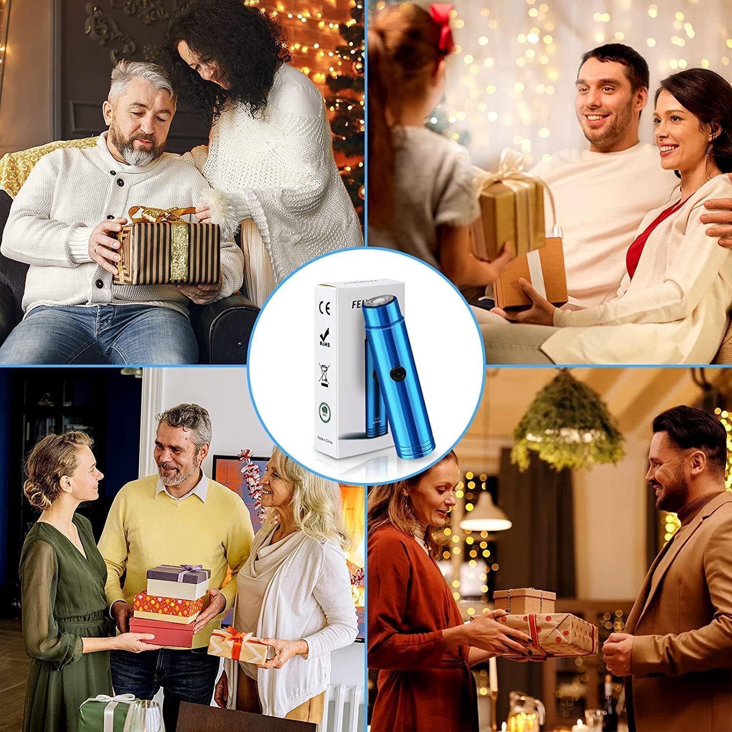 Flexi Madhav Mini Electric Shaver Portable Shaver Men And Women, Shaving Machine Pocket Beard Trimmer Electric Razor for Unisex, USB Rechargeable Multipurpose Hair Shavers for Face