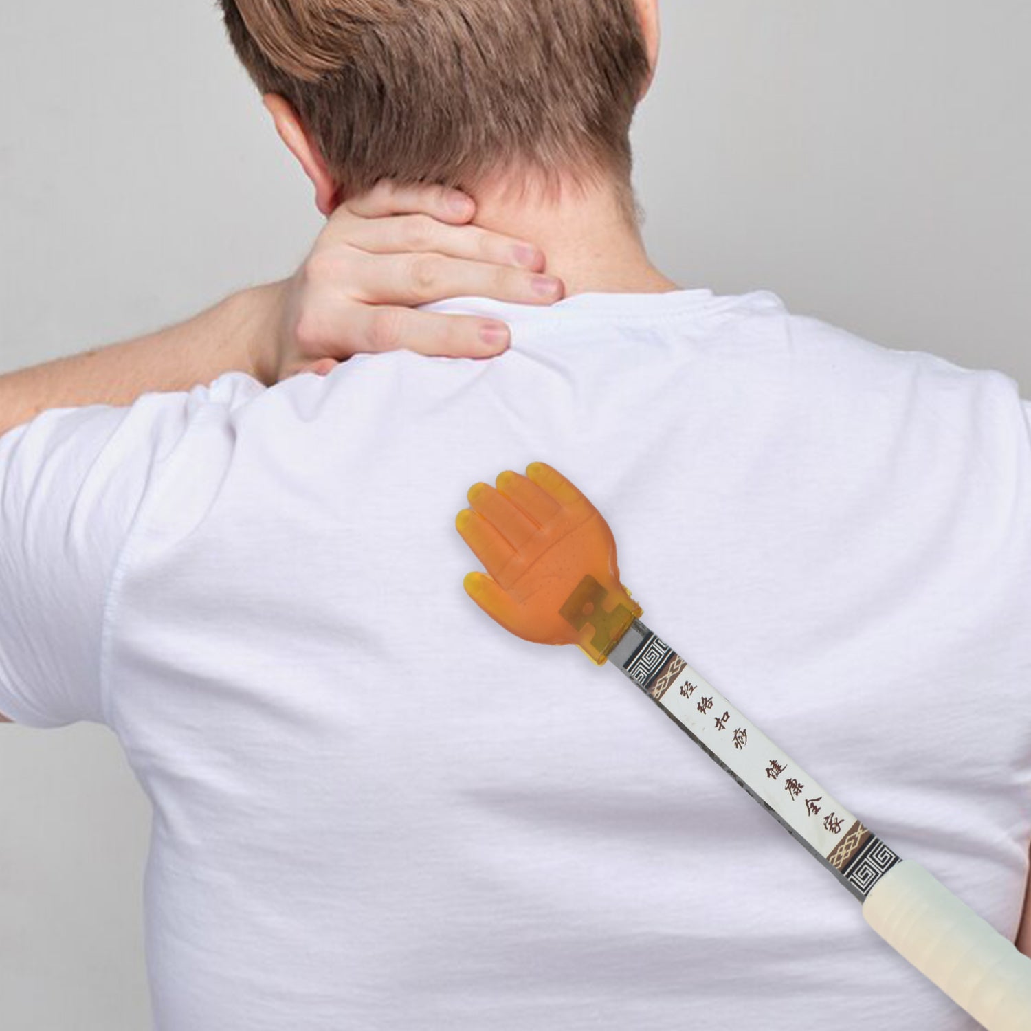 Five Finger Meridian Massage Tool With Non-slip Handle (1 Pc)