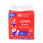 Beautiful Basics Jumbo Extra Sure Choice Sanitary Pads Xxl 330mm (40 Pc)