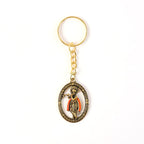 Metal Traditional Decorative Lord Krishna Keychain (1 Pc)